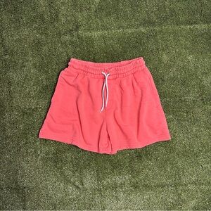 Polo Ralph Lauren women’s pink fleece shorts medium